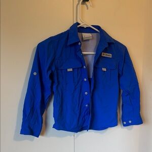 Columbia PFG Omni Shade Button Up Long Sleeve